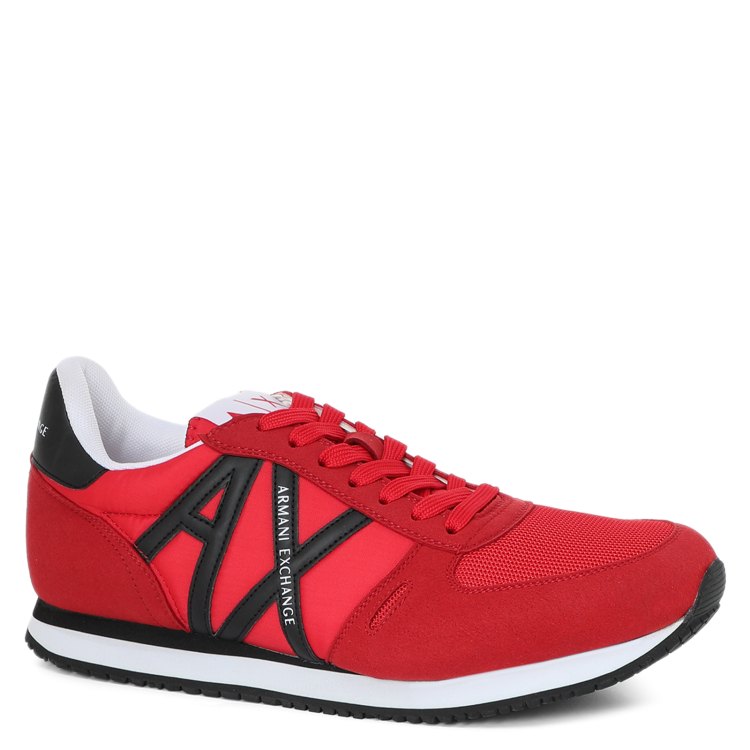 

Кроссовки мужские Armani Exchange XUX017 красные 43.5 EU, XUX017
