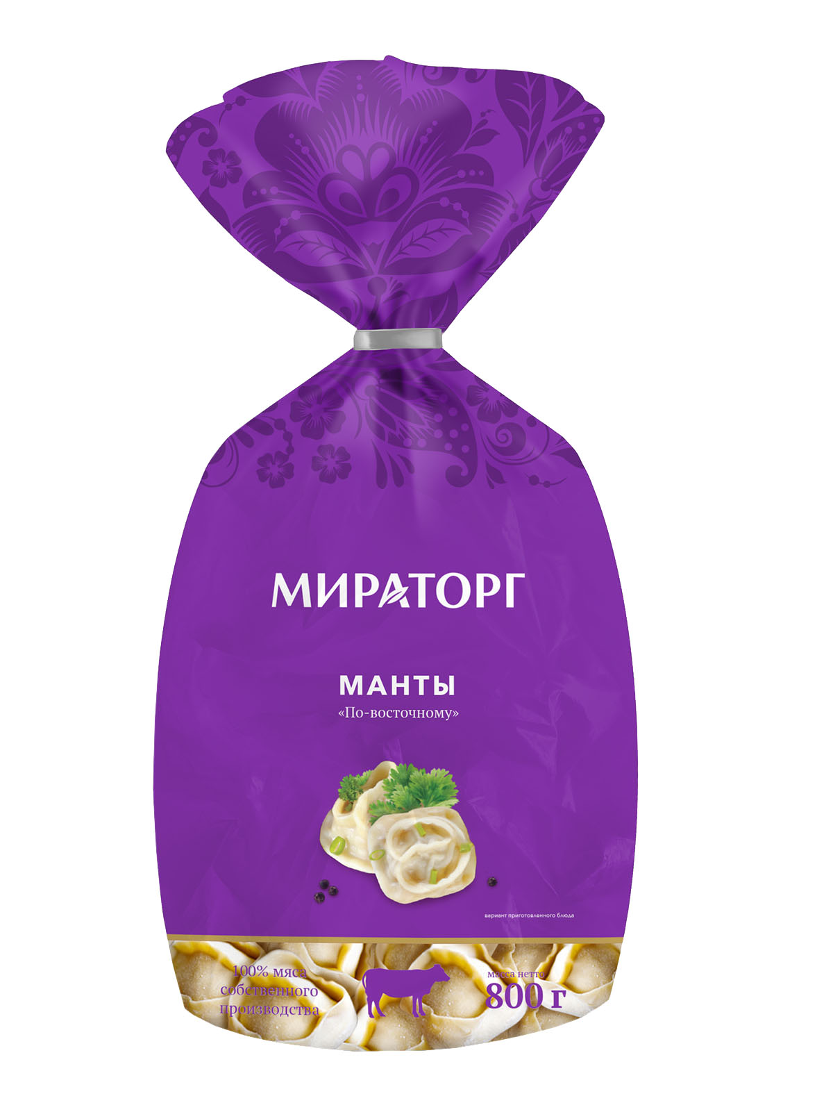 Манты Мираторг По-восточному 800 г