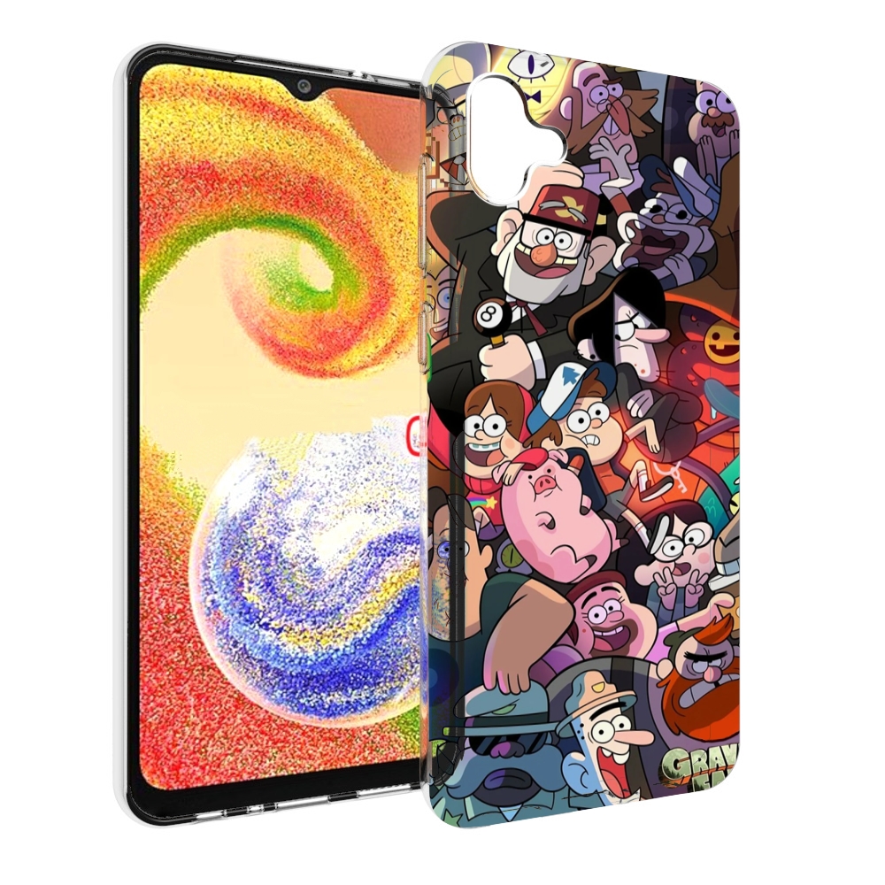 

Чехол MyPads гравити-фолз для Samsung Galaxy A04, Прозрачный, Tocco
