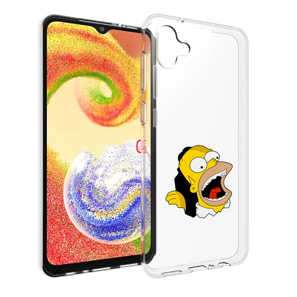 Чехол MyPads гомер-голодный для Samsung Galaxy A04