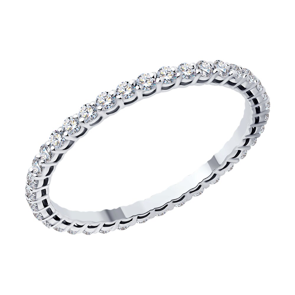 

Кольцо из белого золота с бриллиантом р. , SOKOLOV Diamonds 1012457-3, 1012457-3