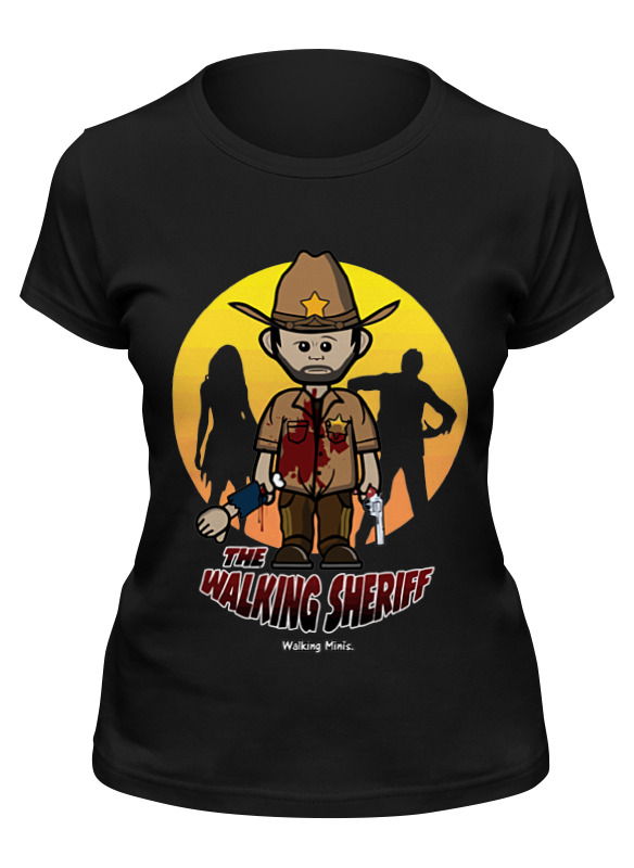 

Футболка женская Printio Ходячие мертвецы (the walking dead) черная M, Черный, Ходячие мертвецы (the walking dead)