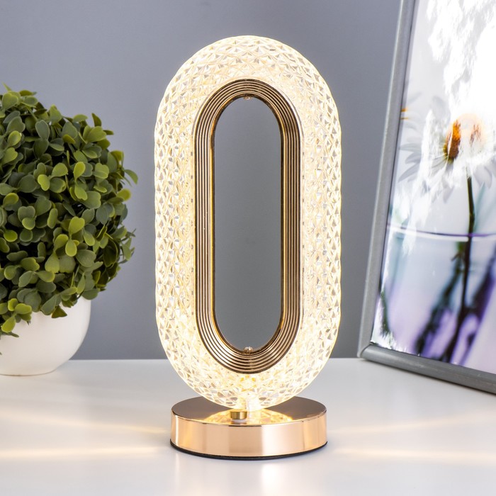 

Настольная лампа "Ренди" LED 4,5Вт USB 12х10х26 см