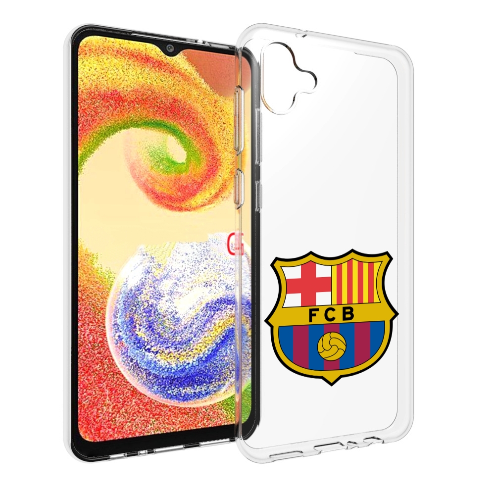 

Чехол MyPads ФК FCB Барселона для Samsung Galaxy A04, Прозрачный, Tocco