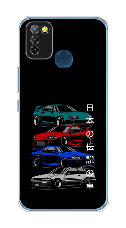 

Чехол Awog на Infinix HOT 10 Lite "JDM Legend cars", Разноцветный, 3100350-5
