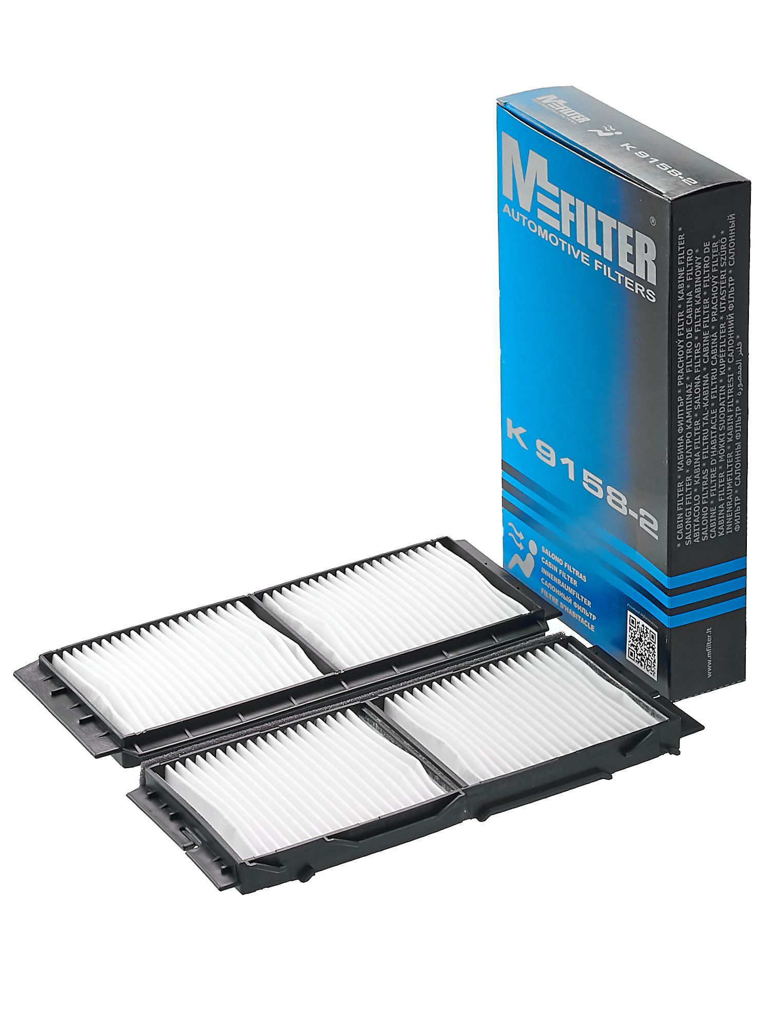 фото Фильтр салона k 9158-2 mfilter, made eu. mazda. аналог: cu 26 008-2