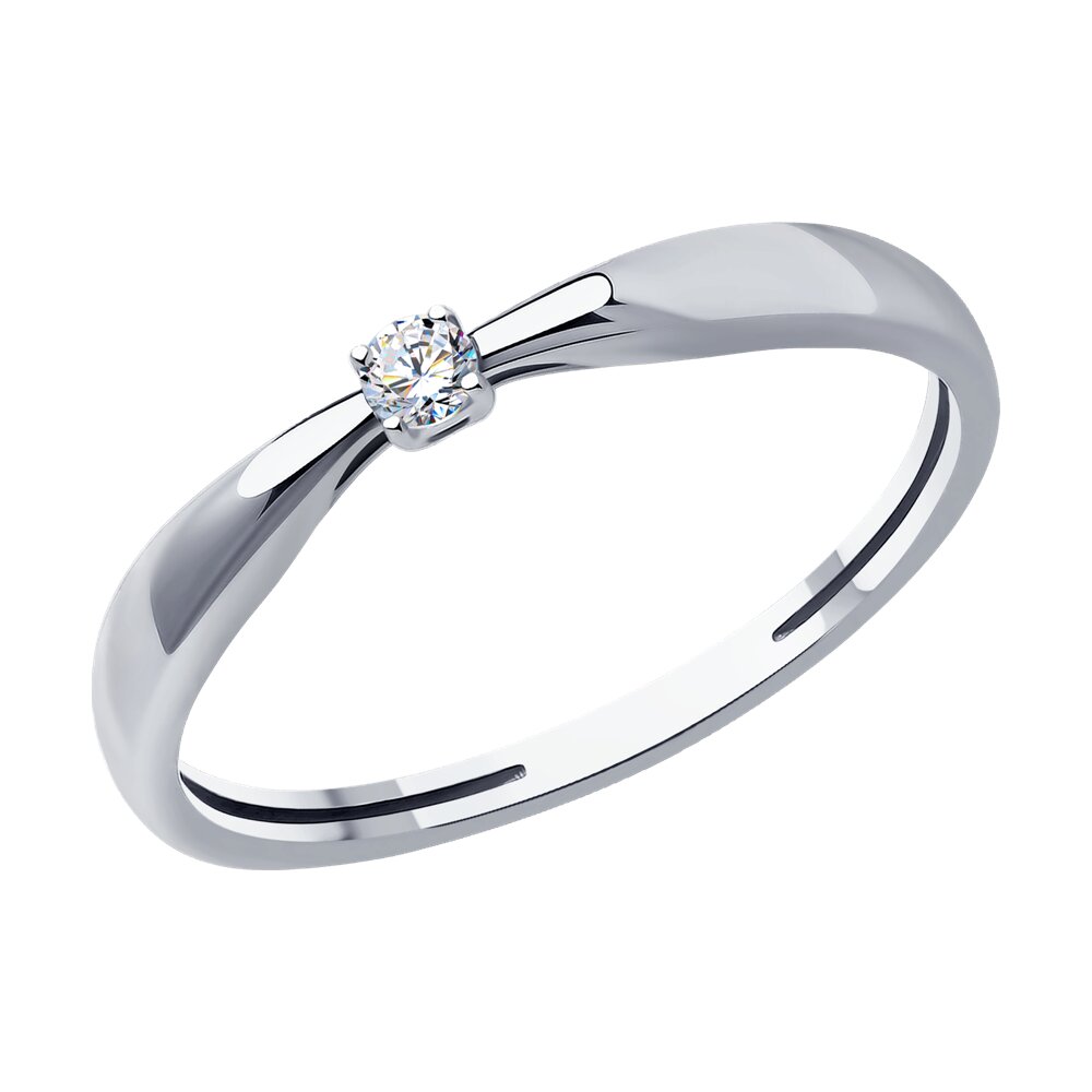 

Кольцо из золота р. , SOKOLOV Diamonds 1012449-3, бриллиант, 1012449-3