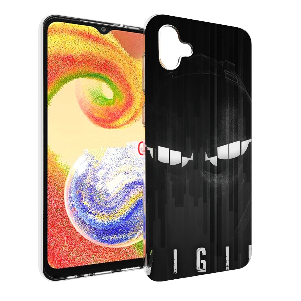 

Чехол MyPads глаза-в-ночи для Samsung Galaxy A04, Прозрачный, Tocco