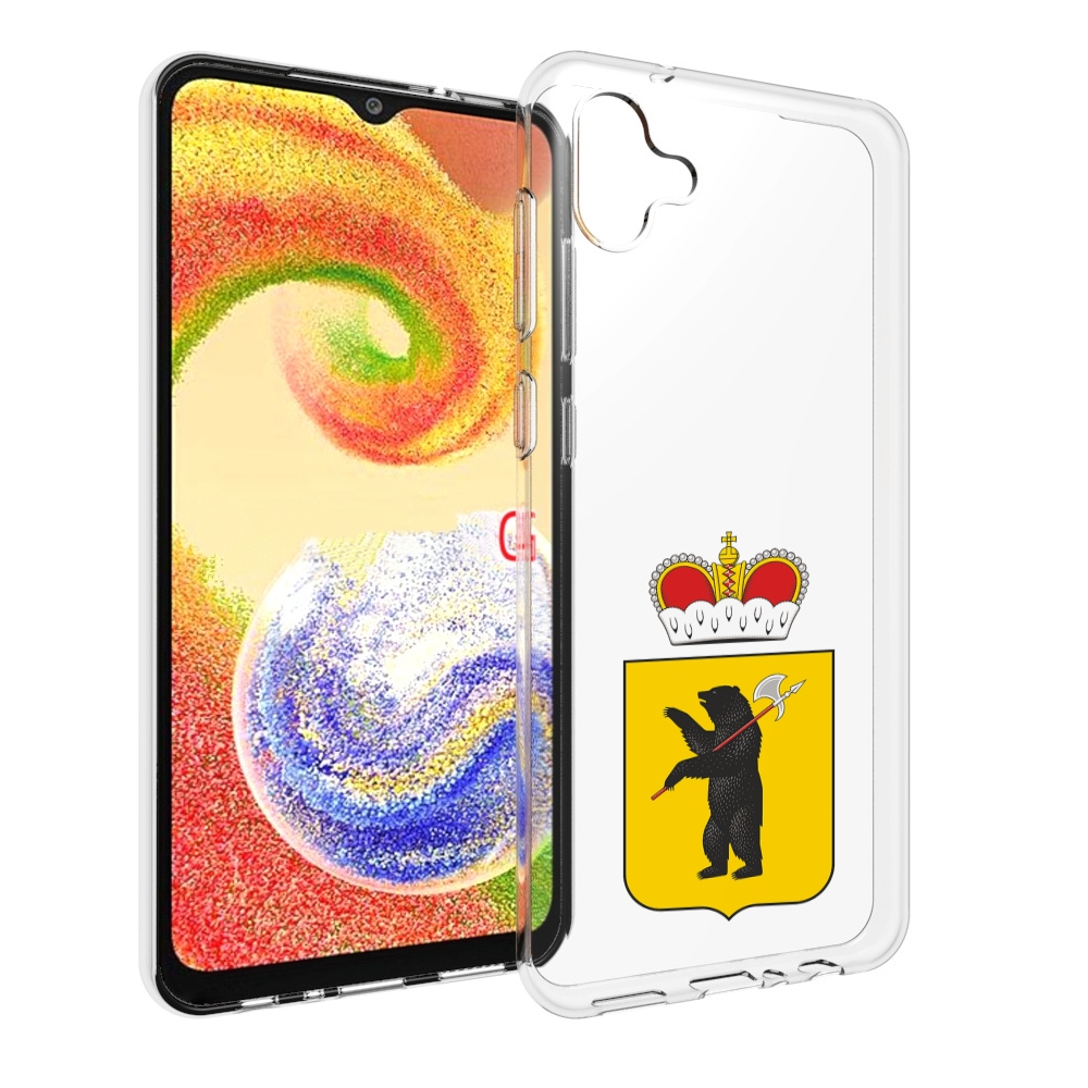 

Чехол MyPads герб-ярославская-область для Samsung Galaxy A04, Прозрачный, Tocco