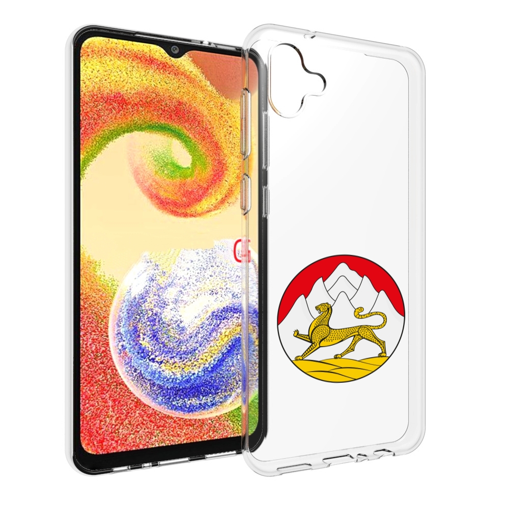

Чехол MyPads герб-южнои-осетии для Samsung Galaxy A04, Прозрачный, Tocco