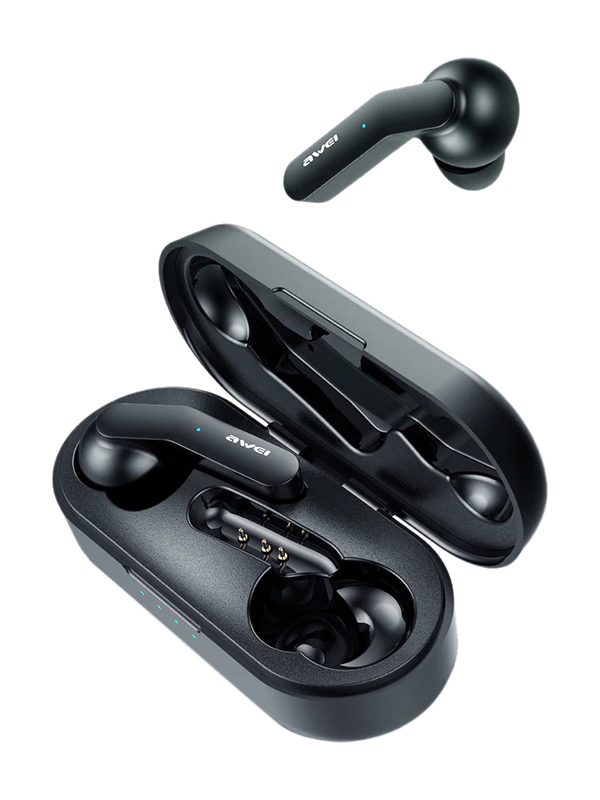 

Беспроводные Наушники Awei T10c Black (М1_Наушники Awei T10C Black), T10c