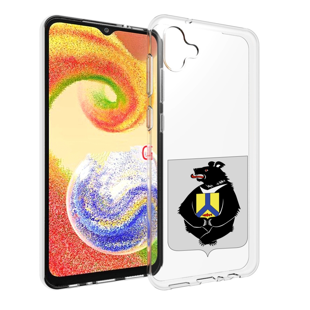 

Чехол MyPads герб-хабаровскии-краи для Samsung Galaxy A04, Прозрачный, Tocco