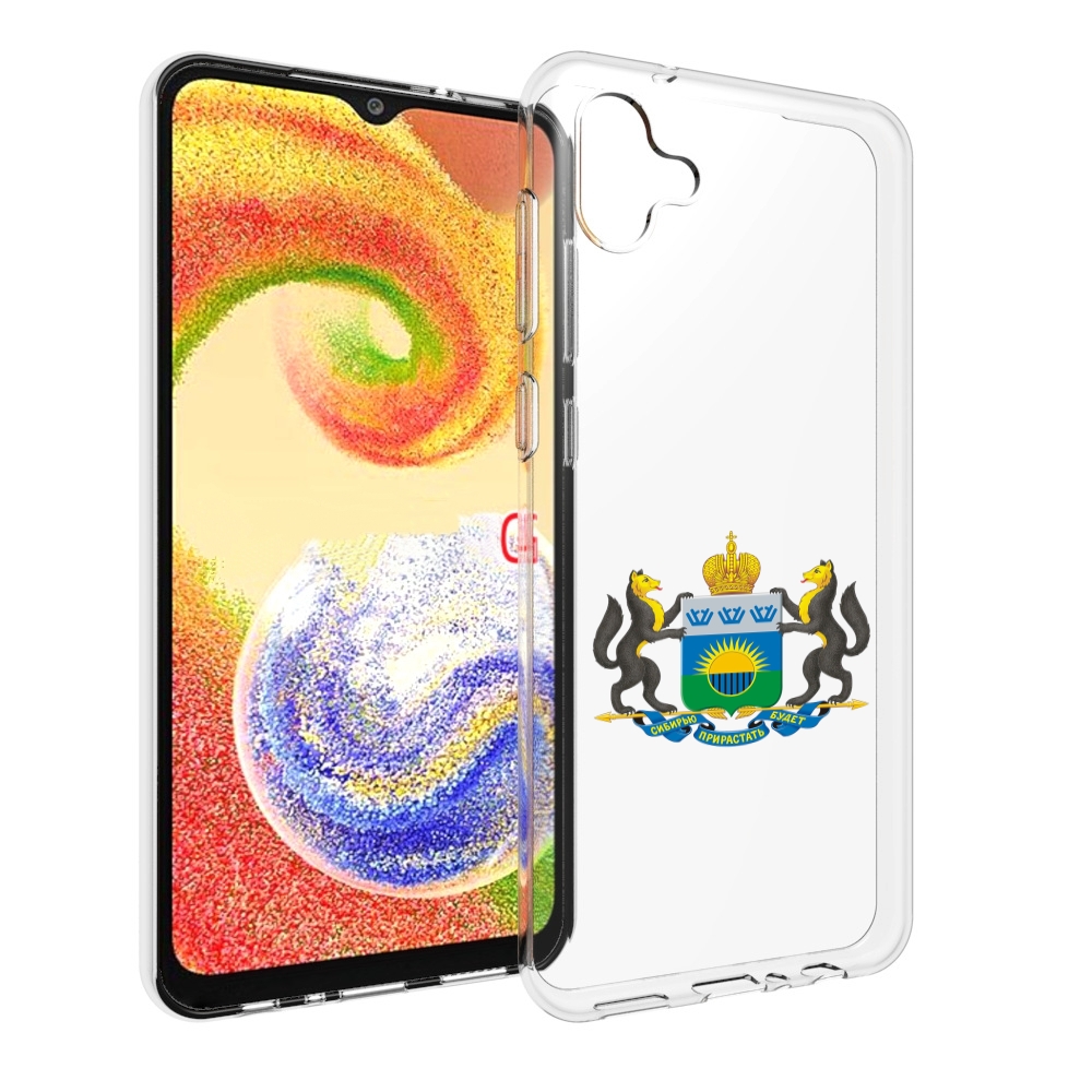 Чехол MyPads герб-тюменская-область для Samsung Galaxy A04