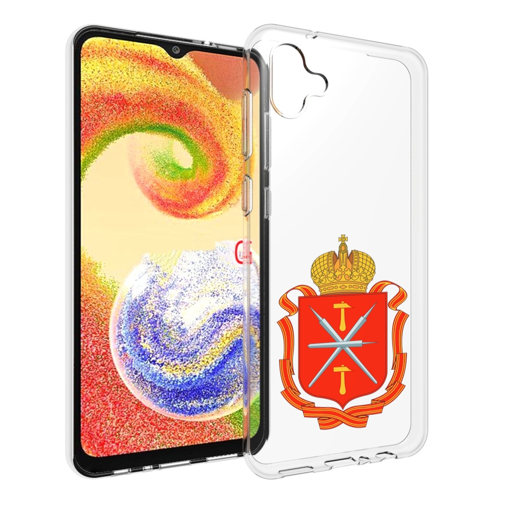 

Чехол MyPads герб-тульская-область для Samsung Galaxy A04, Прозрачный, Tocco