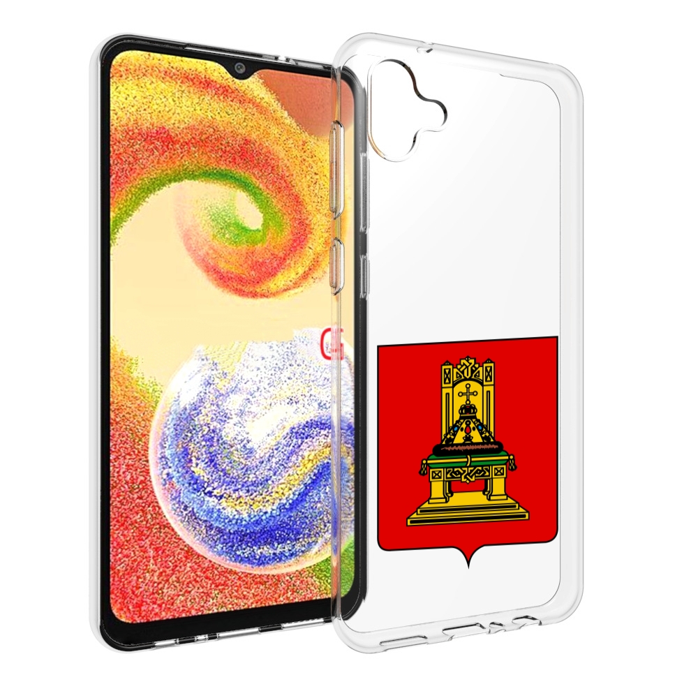 

Чехол MyPads герб-тверская-область для Samsung Galaxy A04, Прозрачный, Tocco