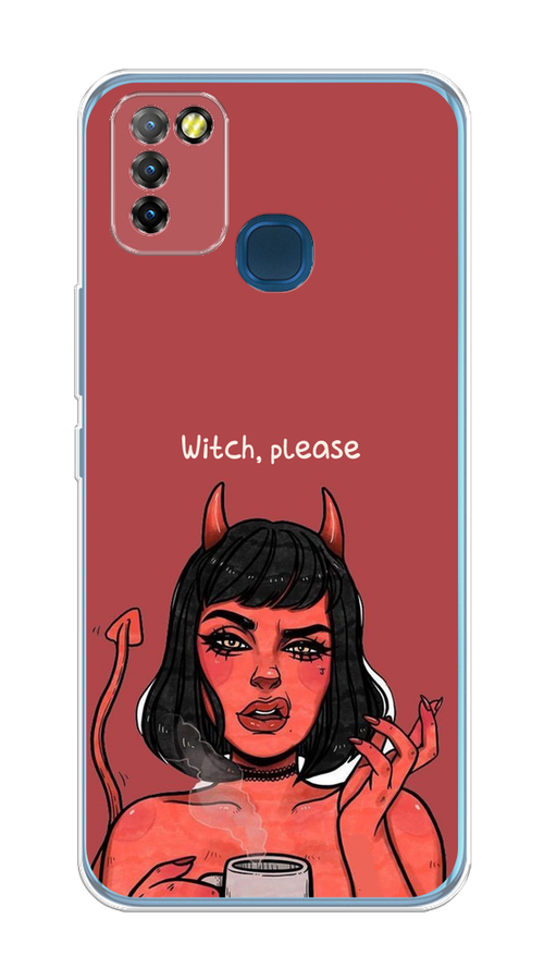 

Чехол Awog на Infinix HOT 10 Lite "Evil Girl", Разноцветный, 3100350-6