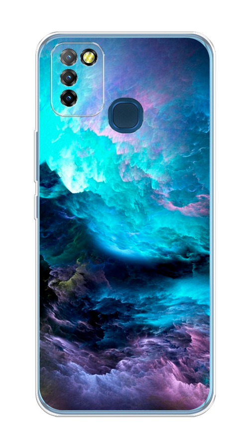 

Чехол Awog на Infinix HOT 10 Lite "Бирюзовое небо", Разноцветный, 3100350-4