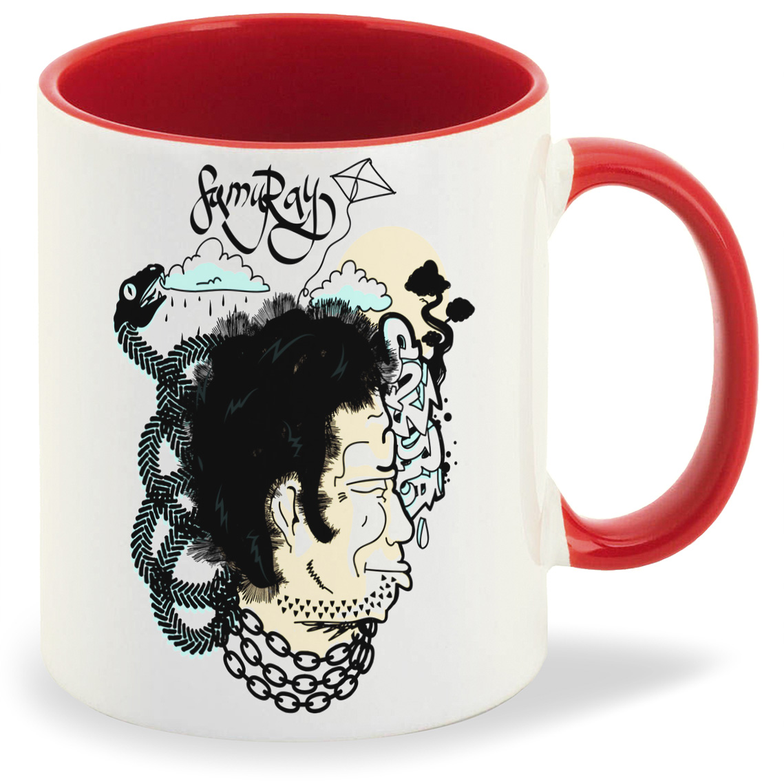 

Кружка CoolPodarok Иллюстрация Samuray, Иллюстрация Samuray