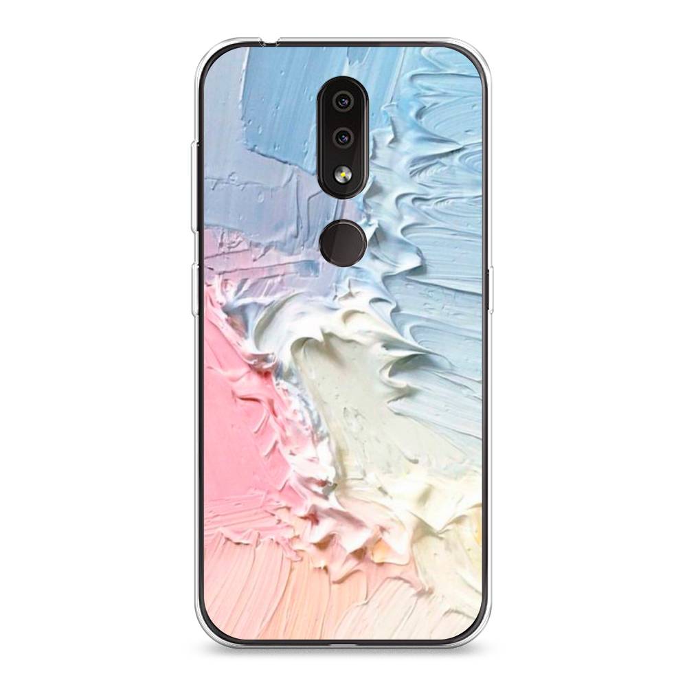 

Чехол Awog на Nokia 4.2 / Нокиа 4.2 "Фруктовое мороженное", Голубой;розовый;желтый, 122550-3