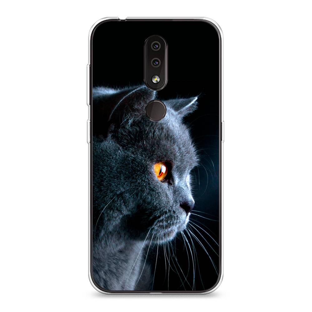 

Чехол Awog на Nokia 4.2 / Нокиа 4.2 "Благородный кот британец", Черный;серый;оранжевый, 122550-2
