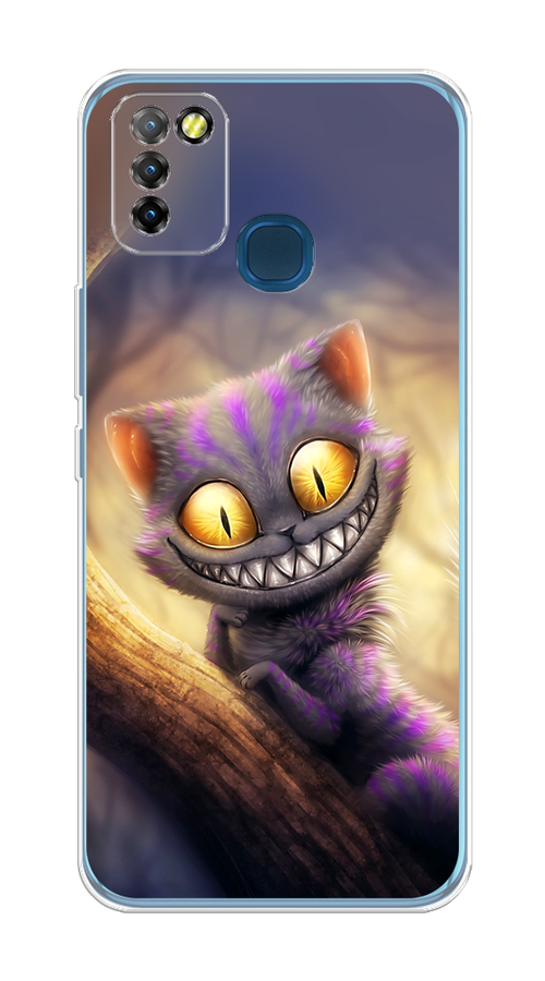 

Чехол Awog на Infinix HOT 10 Lite "Cheshire Cat", Разноцветный, 3100350-1