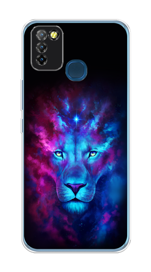 

Чехол Awog на Infinix HOT 10 Lite "Космический лев", Разноцветный, 3100350-1