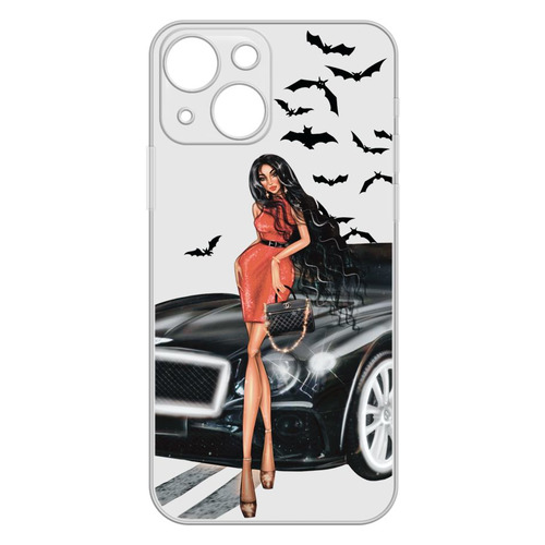 

Чехол (клип-кейс) GRESSO Air, для Apple iPhone 13, прозрачный/рисунок [gr17aaae9125], Air
