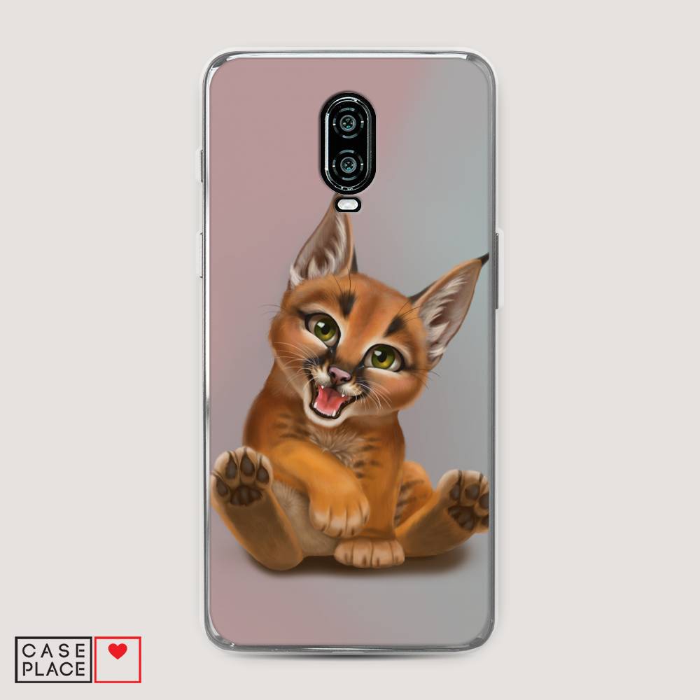 

Чехол Awog на Oneplus 6T / ВанПлас 6T "Малыш рыси", Оранжевый;серый, 150650-1
