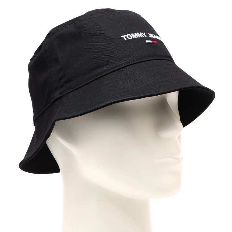 

Панама мужская Tommy Hilfiger AW0AW11661 черная, Черный, AW0AW11661