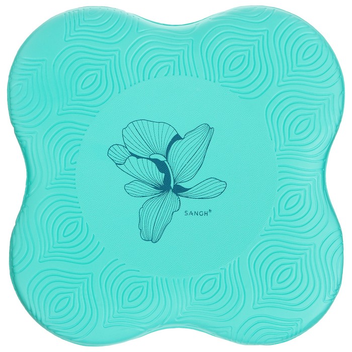 

Коврик под колени для йоги Sangh Flower, 20х20 см, цвет бирюзовый, Зеленый, 960091