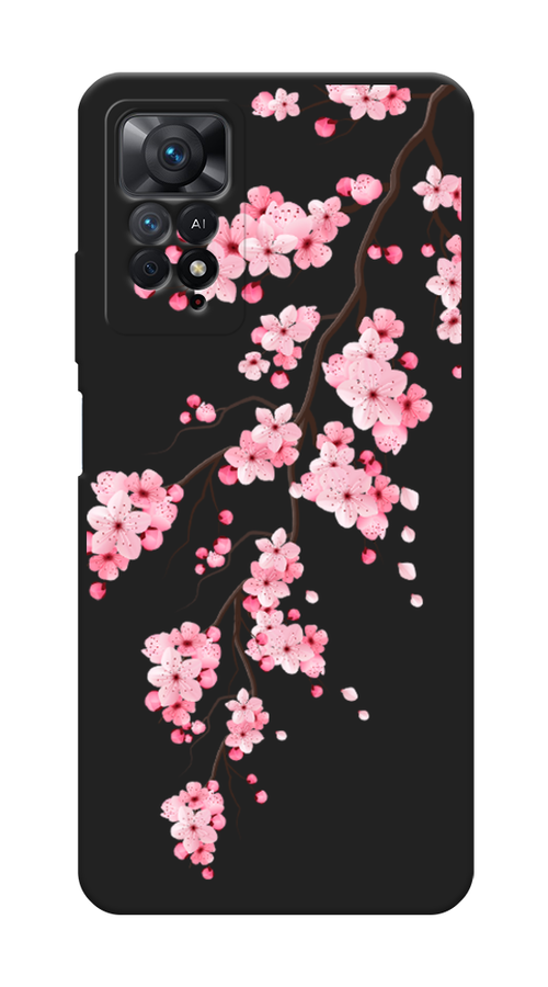 

Чехол Awog на Xiaomi Redmi Note 11 Pro "Розовая сакура", Разноцветный, 315652-1