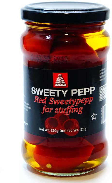 

Перец сладкий Sweety Pepp трехцветный для фаршировки 290г