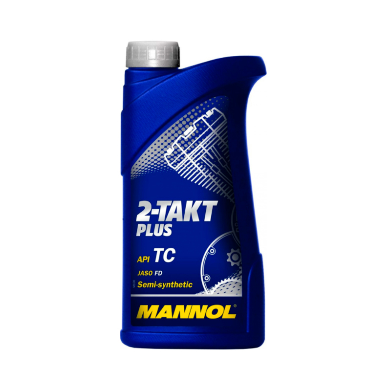 фото Моторное масло mannol 2-takt plus 20w50 1 л