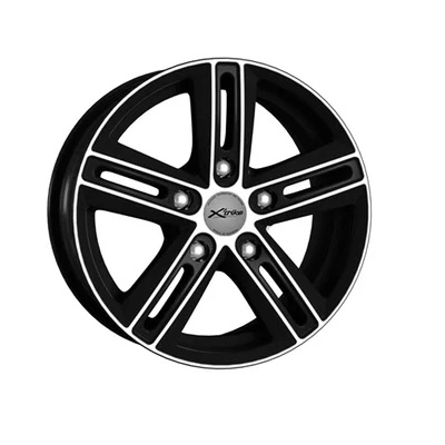 

Колесный диск X'trike X-124 (MBF) 7.5xR17 ET25 6x139.7 D106.1 литой алмаз черный
