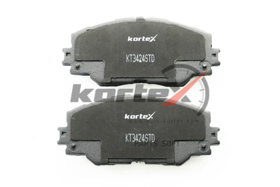 

Колодки торм. toyota rav 4 06- перед.к-т KT3424STD KORTEX
