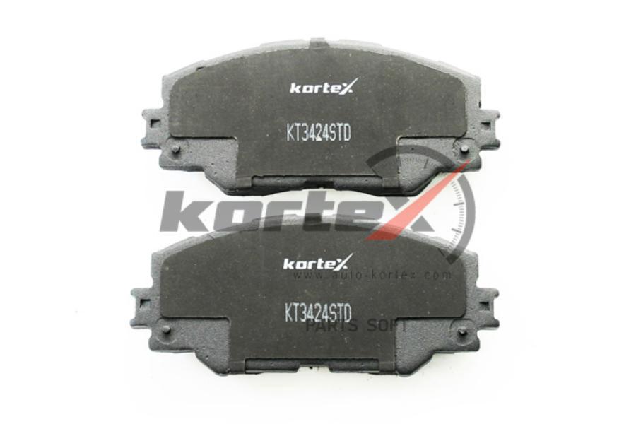 KORTEX колодки торм. toyota rav 4 06- перед.к-т KT3424STD