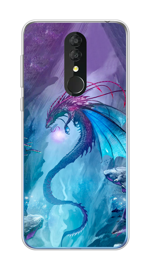 

Чехол Awog на Alcatel 3 5053Y (2019) / Алкатель 3 5053Y (2019) "Водный дракон", Разноцветный, 170550-2