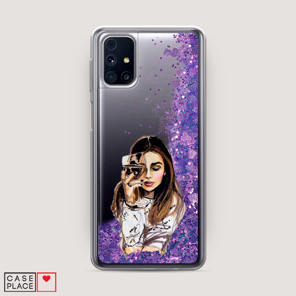 

Чехол Awog на Samsung Galaxy M31s / Самсунг M31s "Девушка с бокалом", Разноцветный, 2101492-1