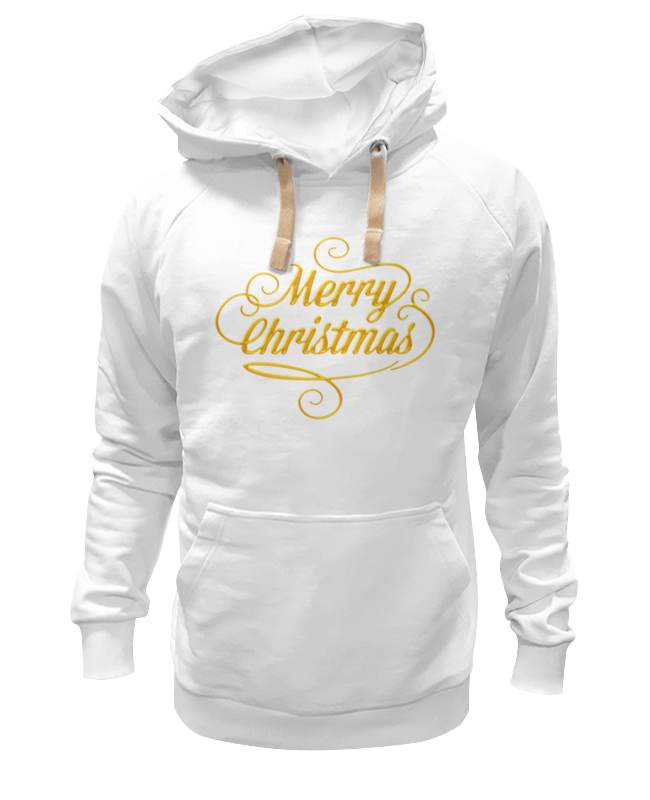 

Худи унисекс Printio Merry christmas белое M, Белый, Merry christmas