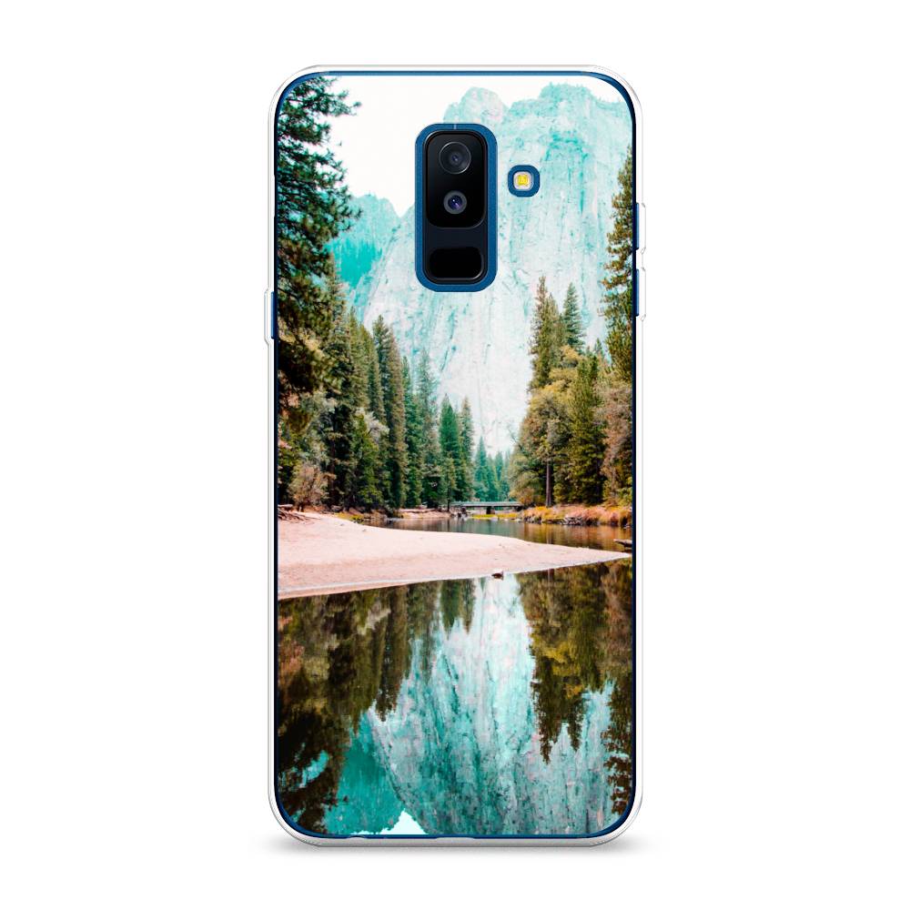 

Чехол Awog на Samsung Galaxy A6 + "Горы 11", Зеленый;голубой, 26050-4