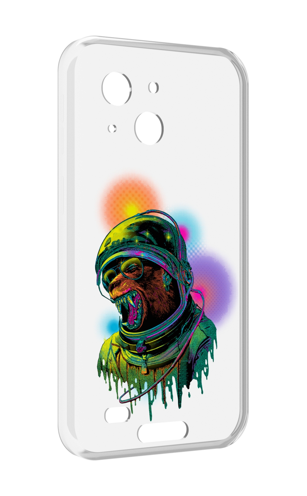 

Чехол MyPads медведь космонавт для Oukitel WP20 / WP20 Pro, Прозрачный, Tocco
