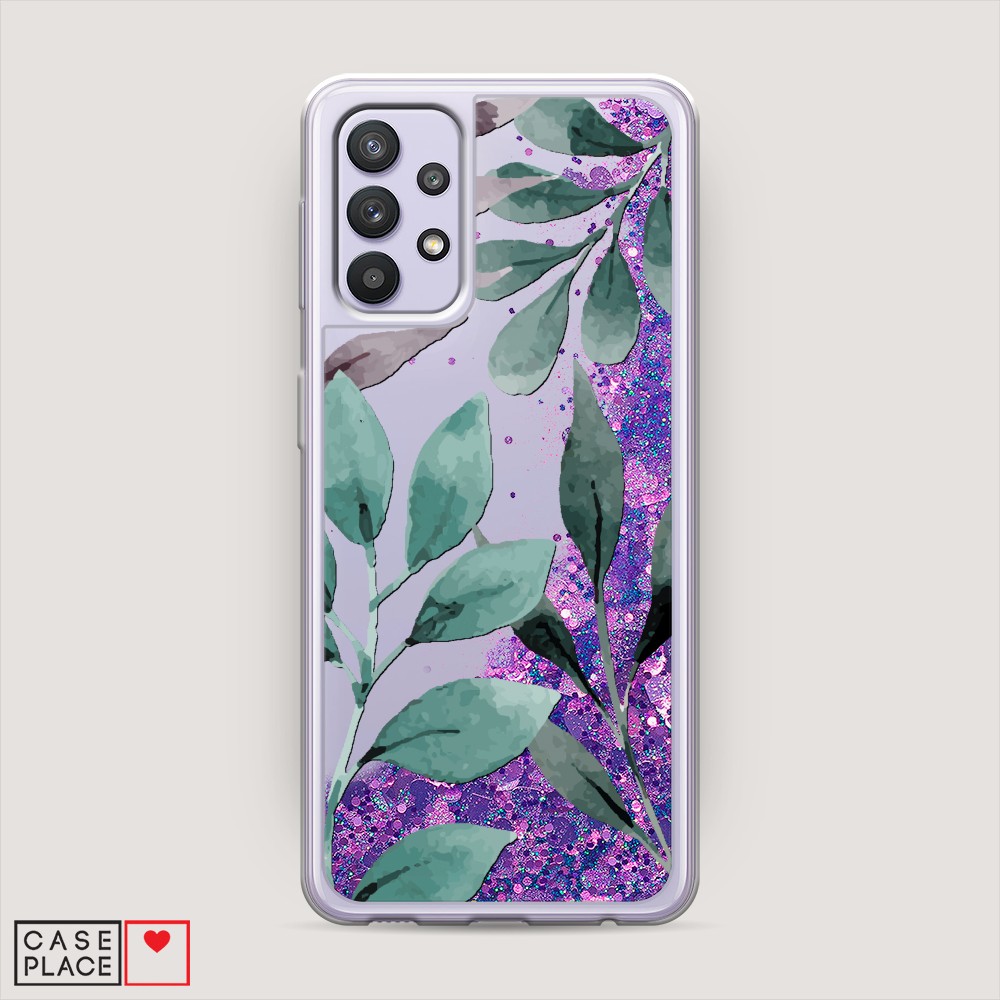 

Чехол Awog на Samsung Galaxy A32 / Самсунг A32 "Листы цветов", Разноцветный, 2102092-1