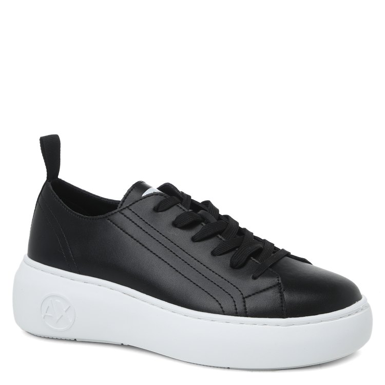 

Кеды женские Armani Exchange XDX043 черные 38 EU, Черный, XDX043