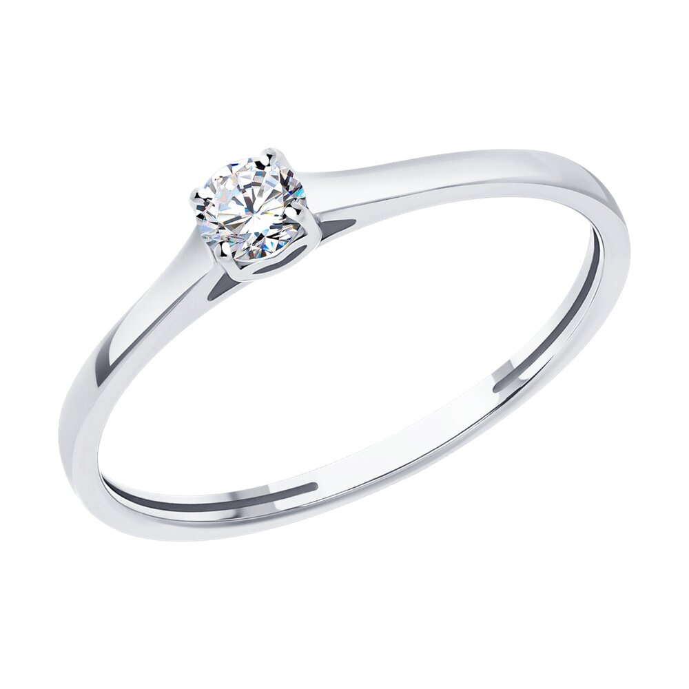 

Кольцо из золота р. , SOKOLOV Diamonds 1012443-3, бриллиант, 1012443-3