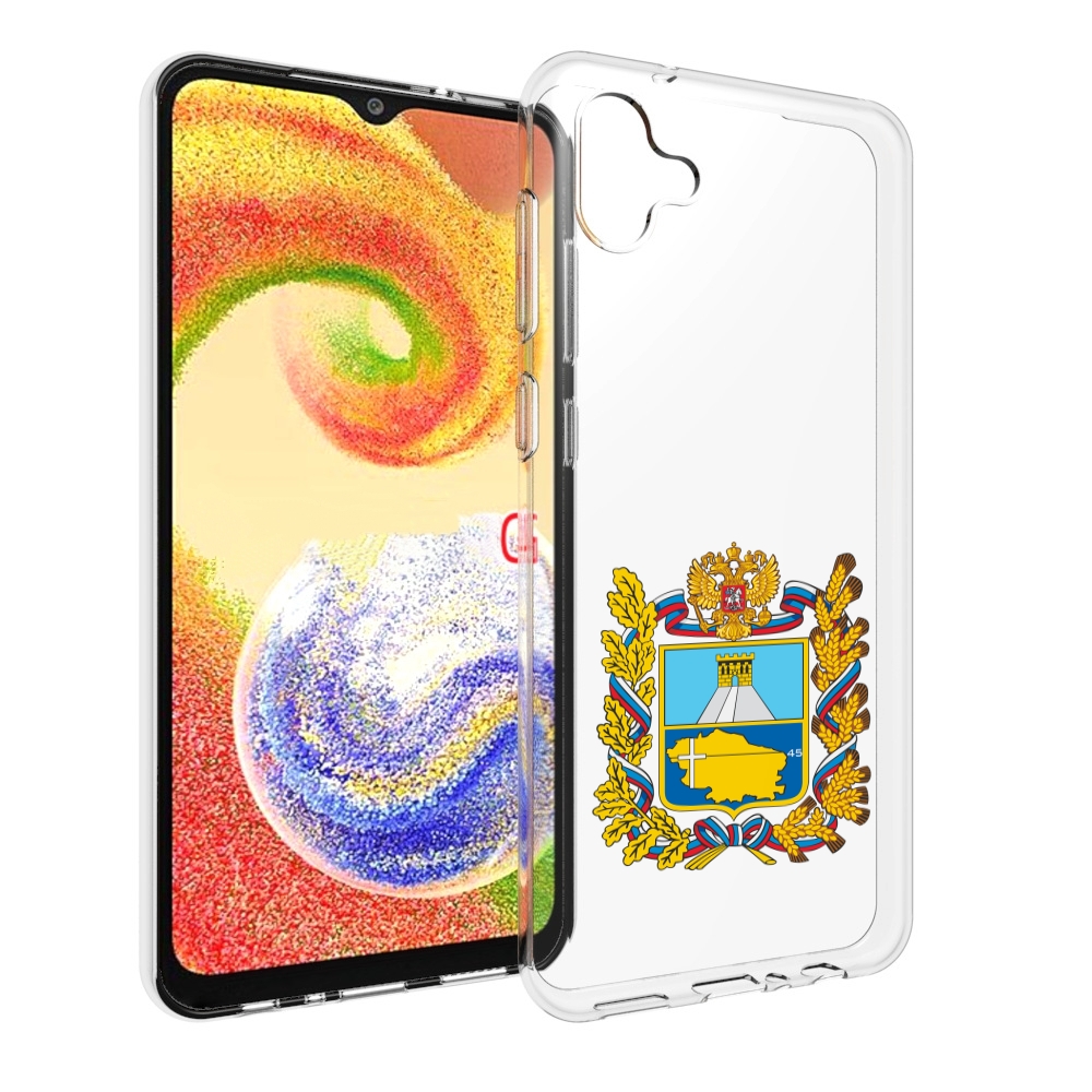 

Чехол MyPads герб-ставропольскии-краи для Samsung Galaxy A04, Прозрачный, Tocco