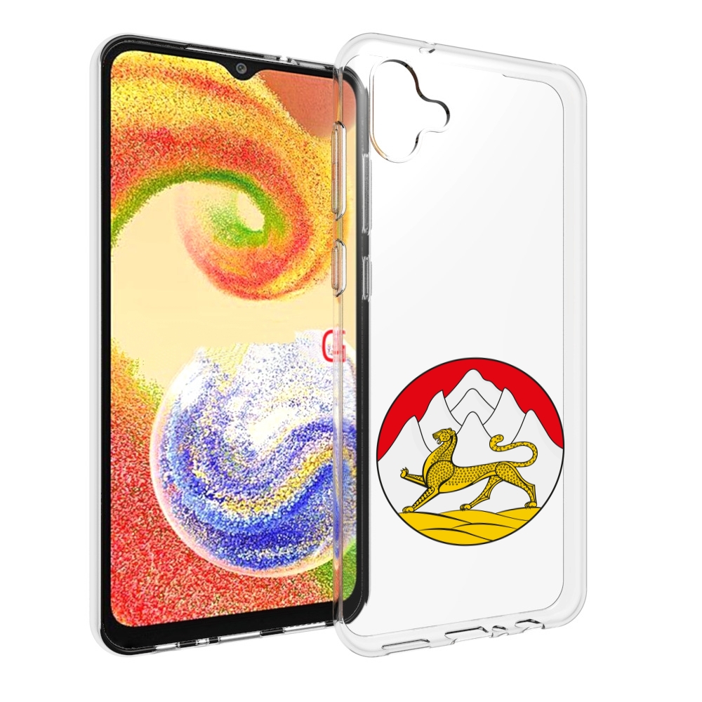 

Чехол MyPads герб-северная-осетия для Samsung Galaxy A04, Прозрачный, Tocco