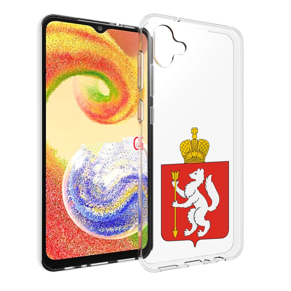 

Чехол MyPads герб-свердловская-область-екатеринбург для Samsung Galaxy A04, Прозрачный, Tocco