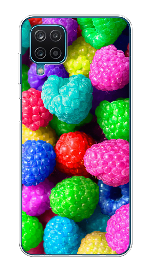 

Чехол на Samsung Galaxy A12/M12 "Леденцовая малина", Фиолетовый;розовый;зеленый, 2101650-1