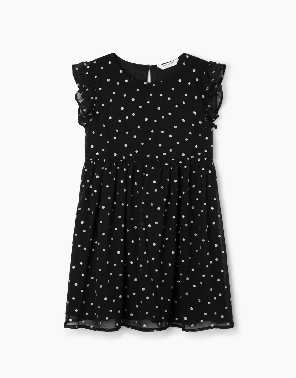 Платье детское Gloria Jeans GSO000416, черный, 116