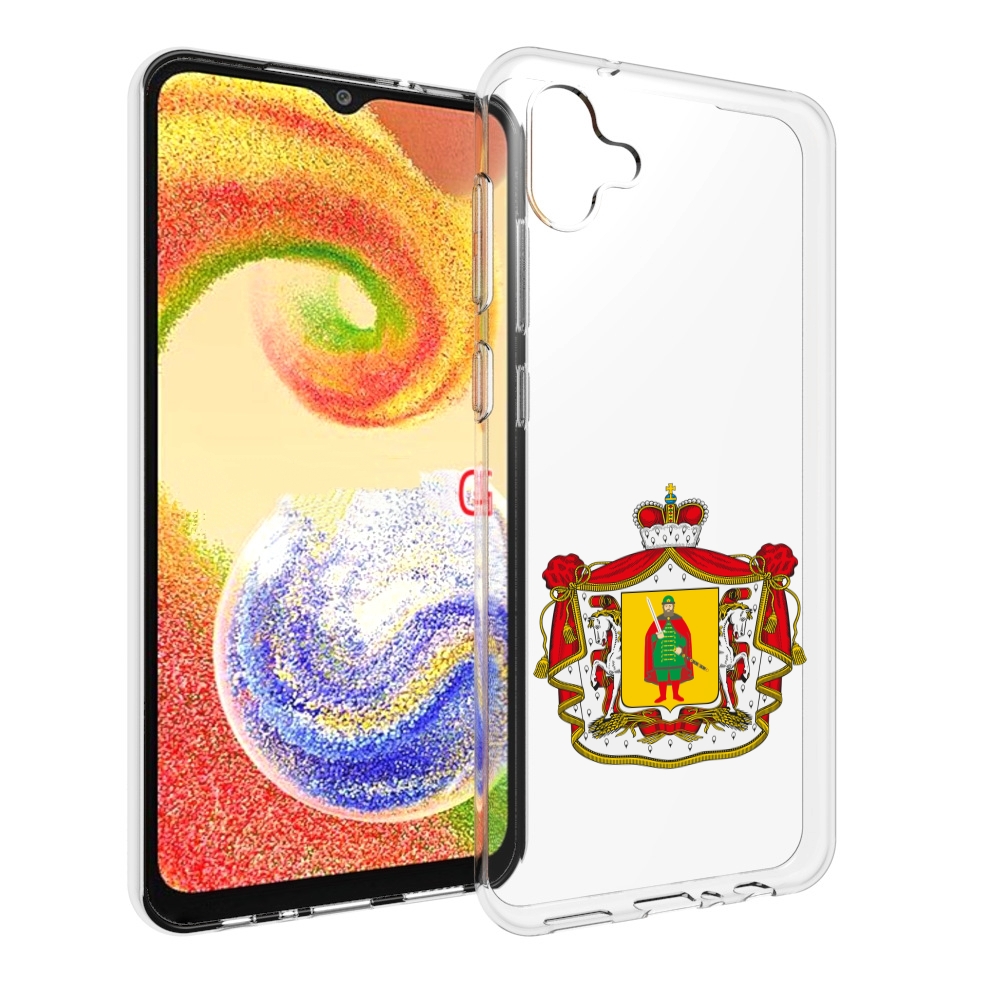 

Чехол MyPads герб-рязанская-область для Samsung Galaxy A04, Прозрачный, Tocco
